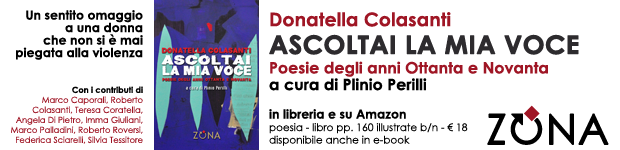 Ascoltai la mia voce, di Donatella Colasanti - Editrice ZONA